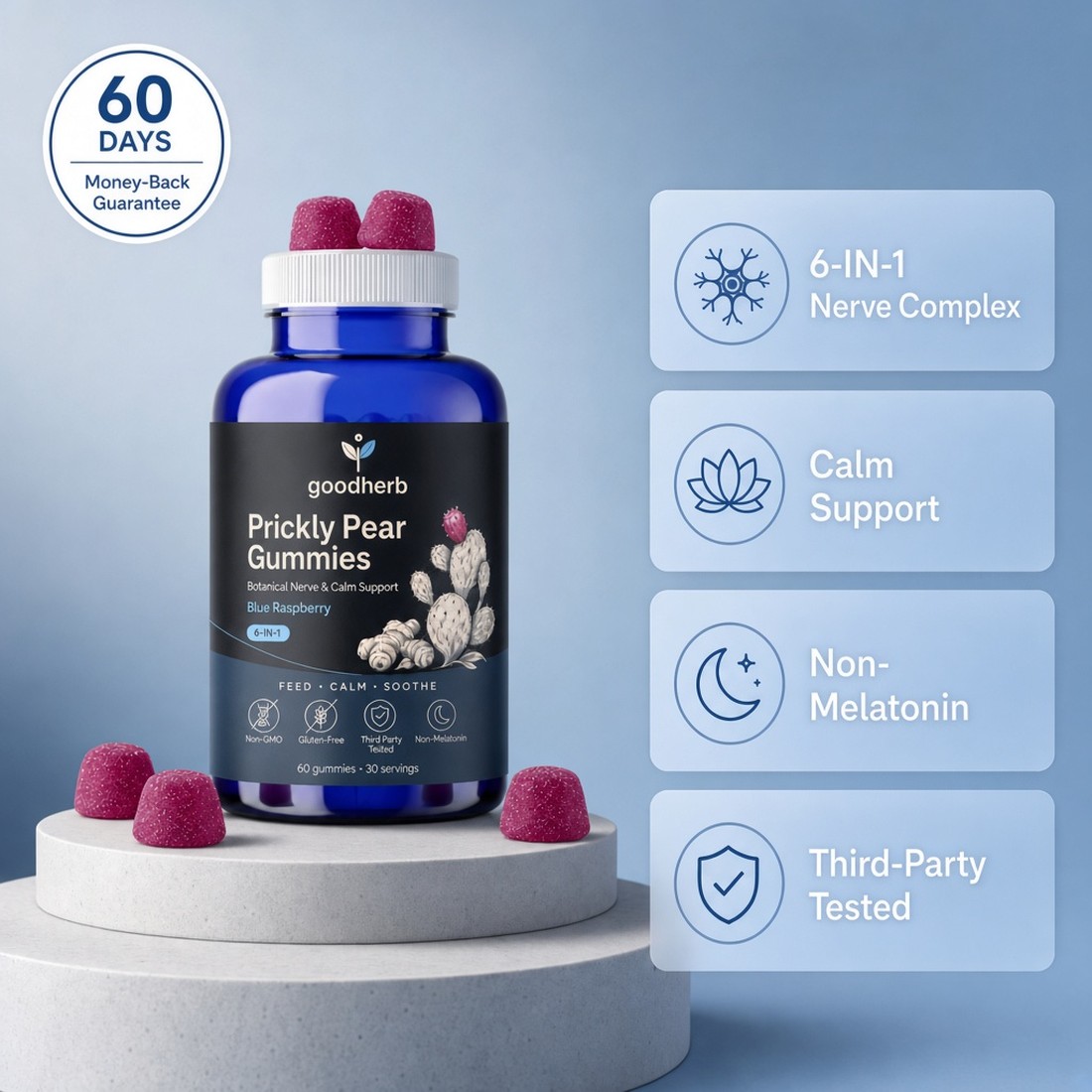 Goodherb Prickly Pear Gummies
